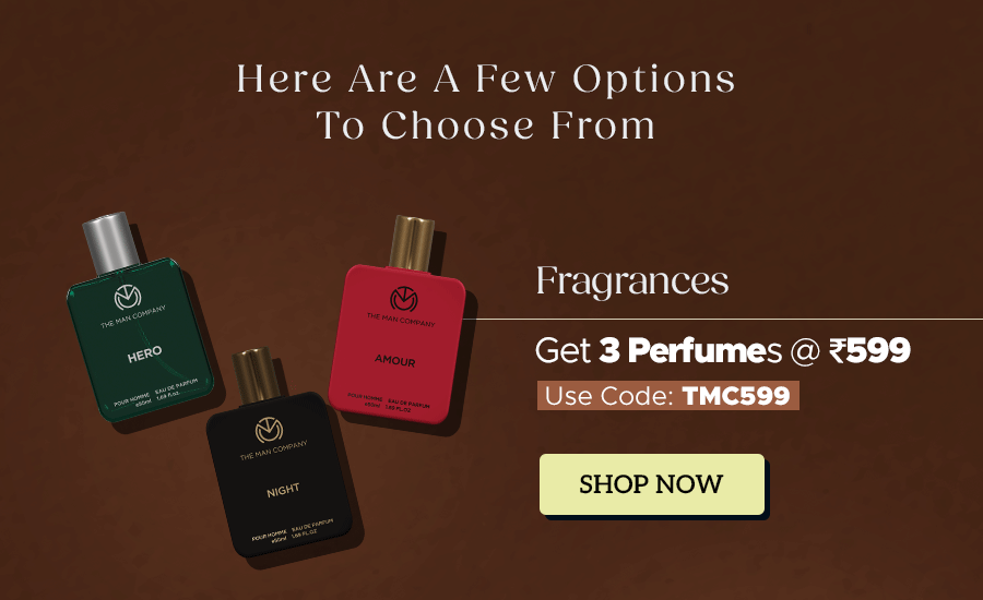 Get any 3 Perfumes at ₹599 only