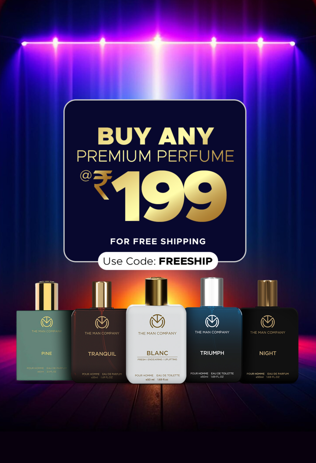 Apply code - FREESHIP to avail Free Shipping