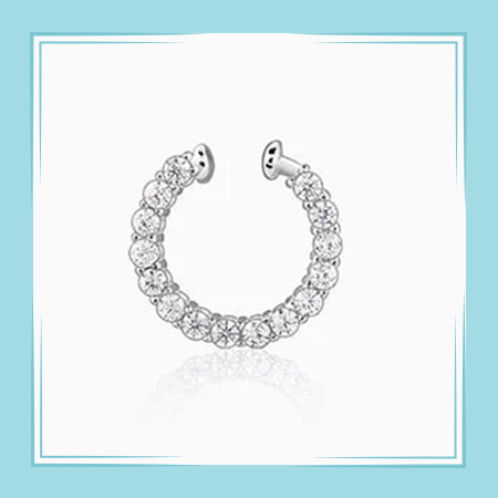 Silver Kiara Septum Ring