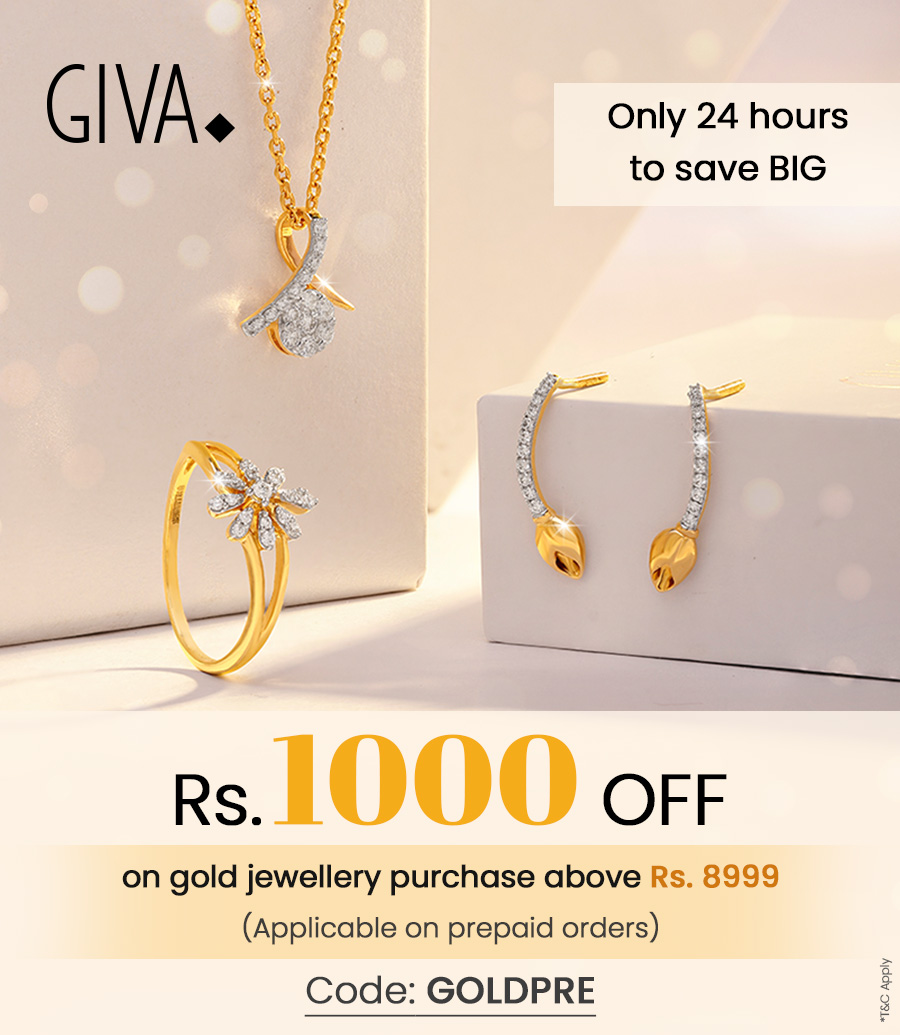 Only 24 hours to save BIG. 0% making charges on Gold with Lab grown Diamond Jewellery