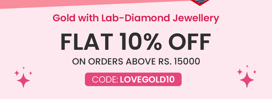 Gold with Lab Diamond Jewellery